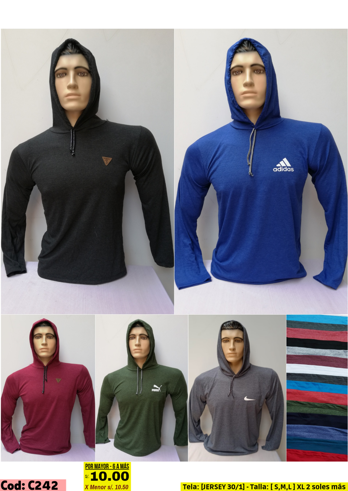 Polo con capucha 1