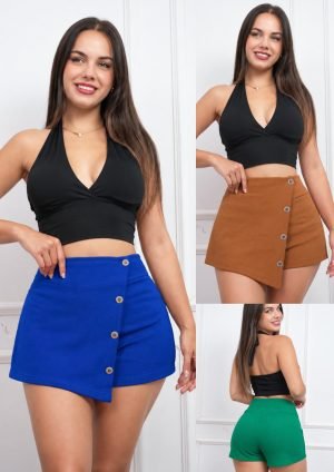 ShortFalda Botones