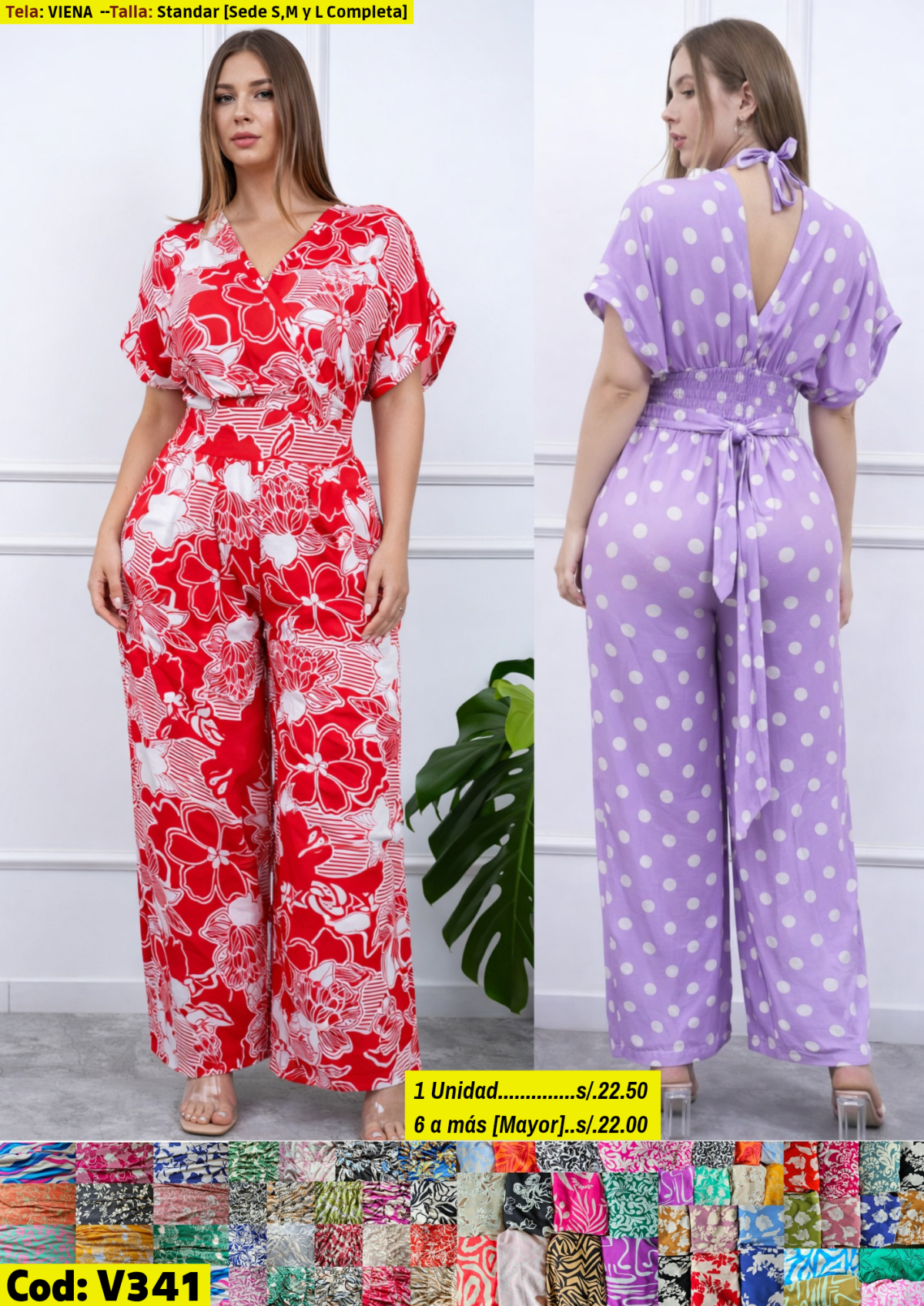 Vestido dama - Venta por Mayor VPM