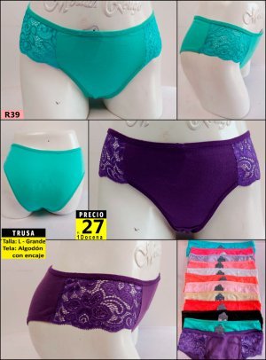 Trusa con encaje dama