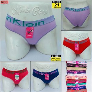 Bikini CK algodon dama