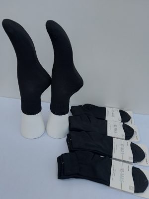 Media larga negra (Unisex)