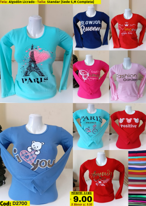 polo algodon licrado