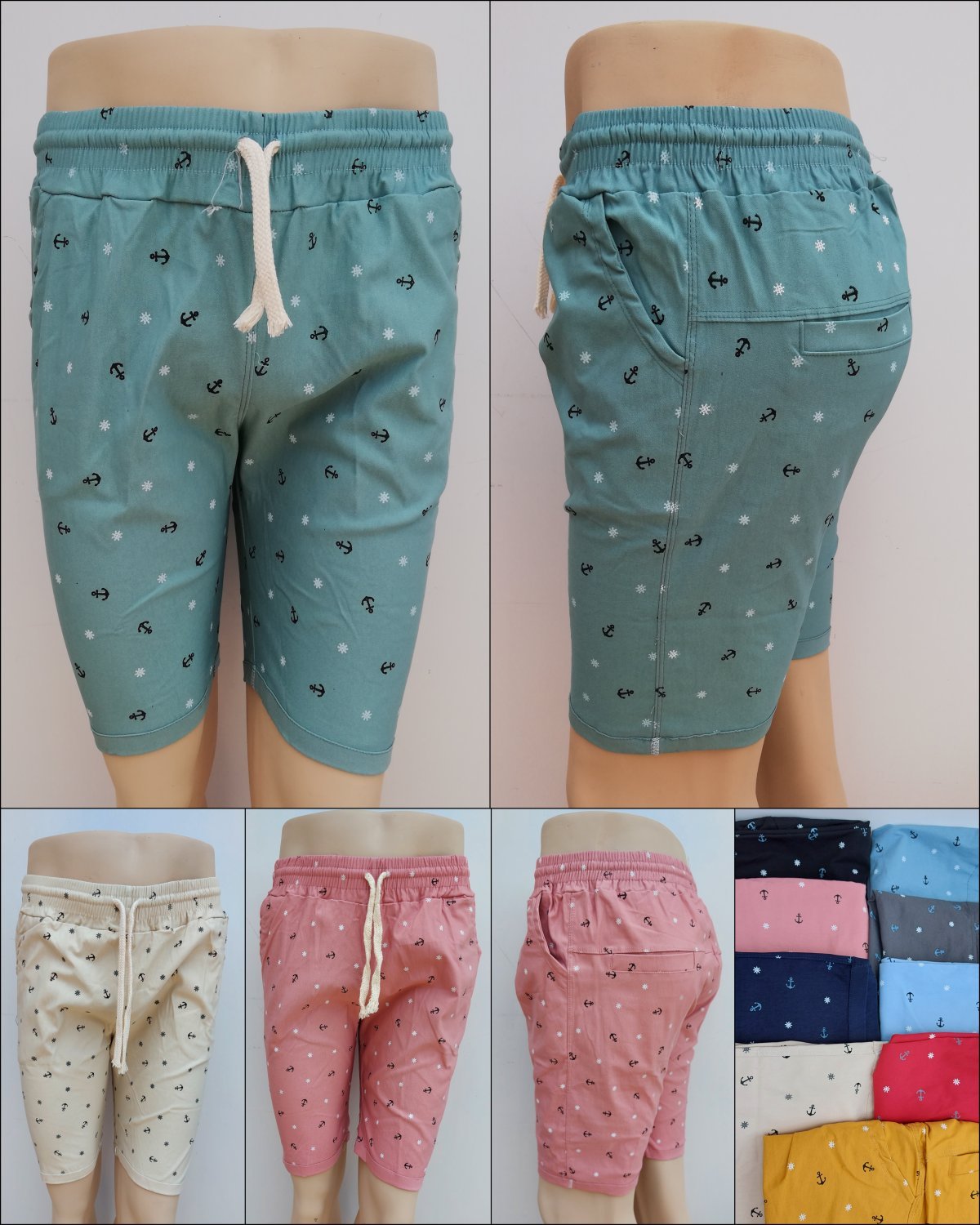 short stone licrado estampado - Ventas por Mayor SAC