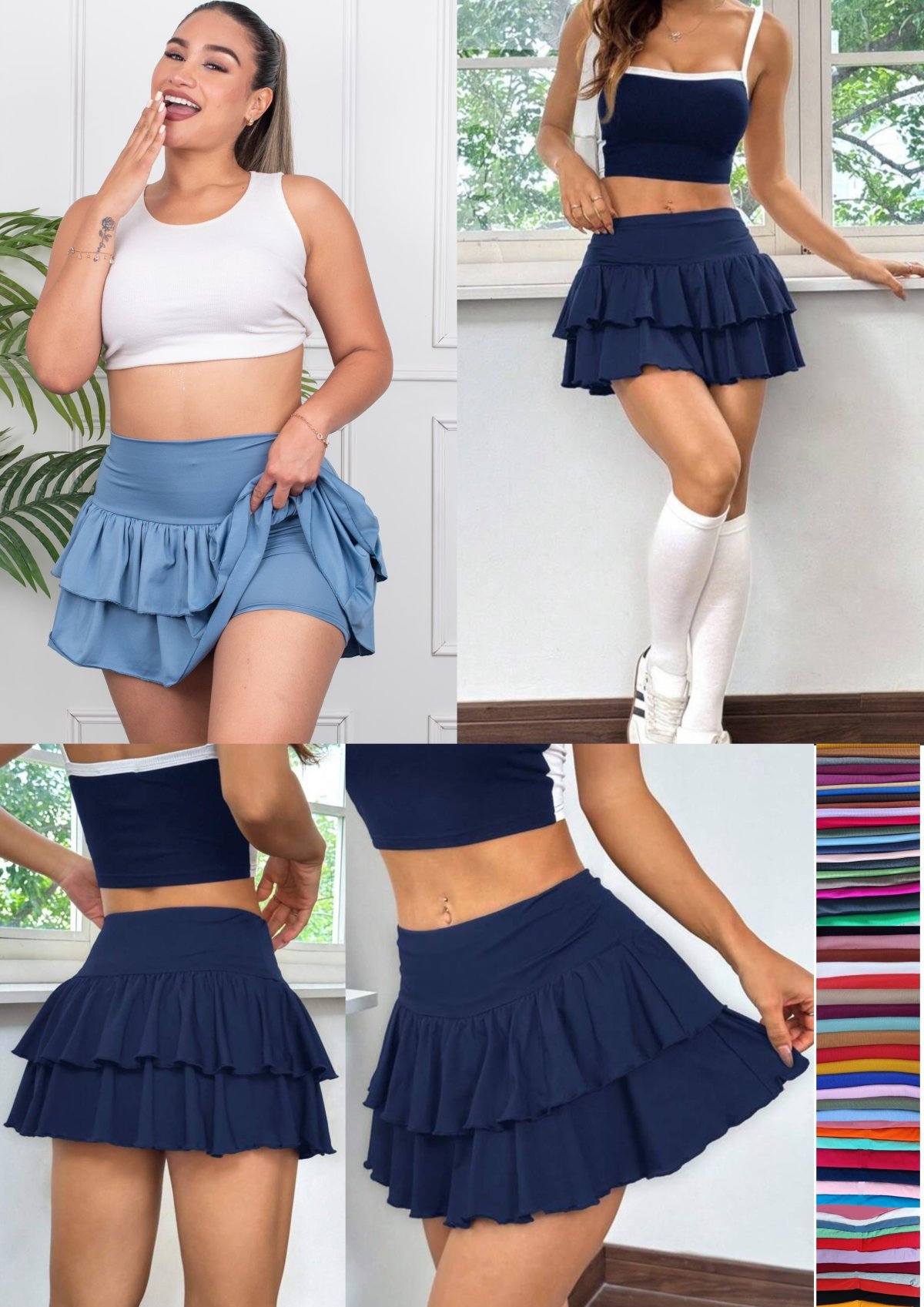 Short falda dama 2