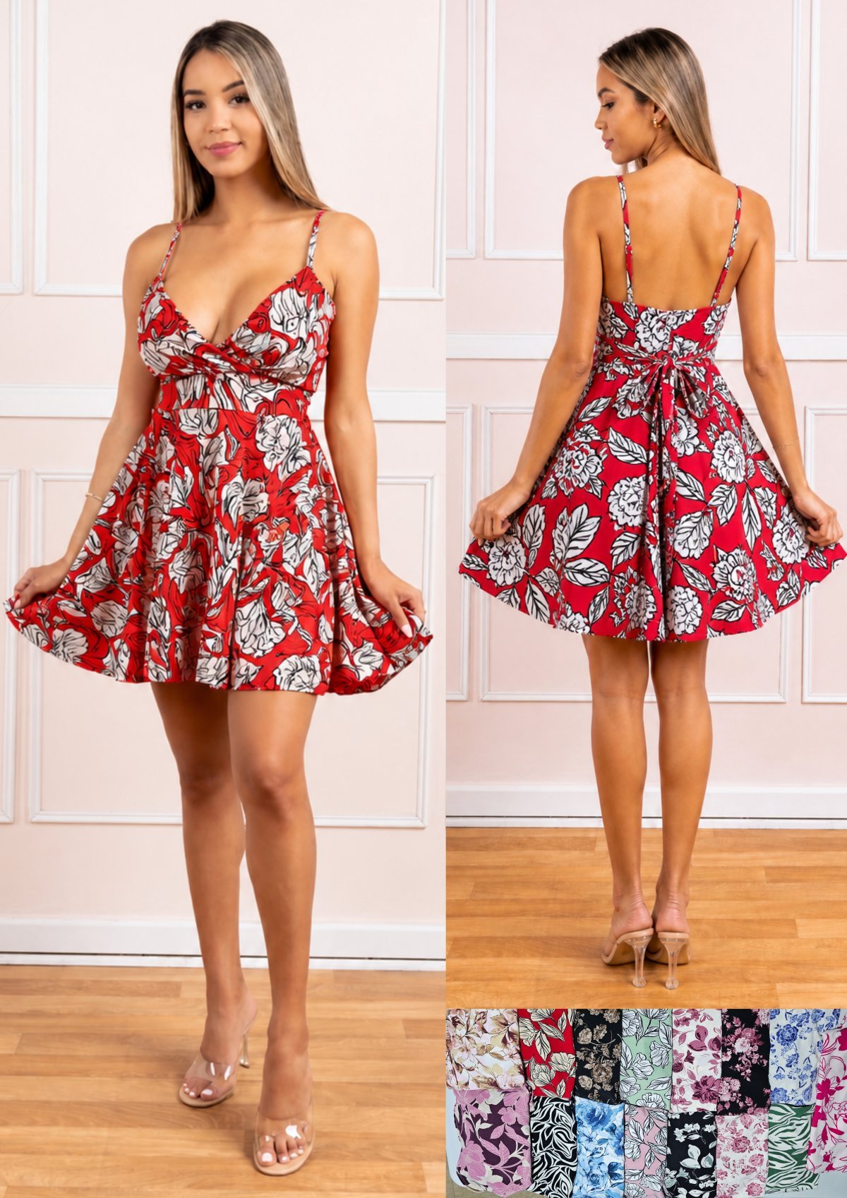 Vestido corto dama 1