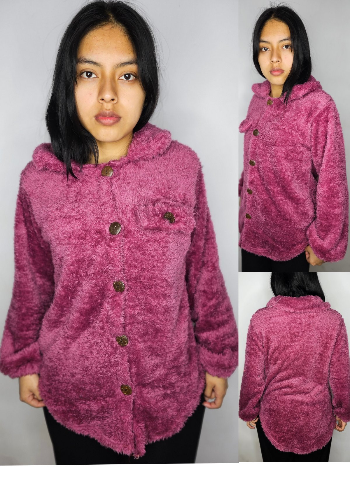 Abrigo peluche 1
