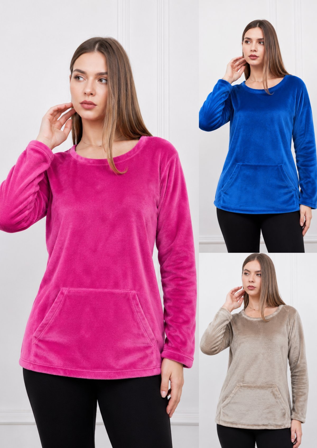 Polera Canguro Felpa 2