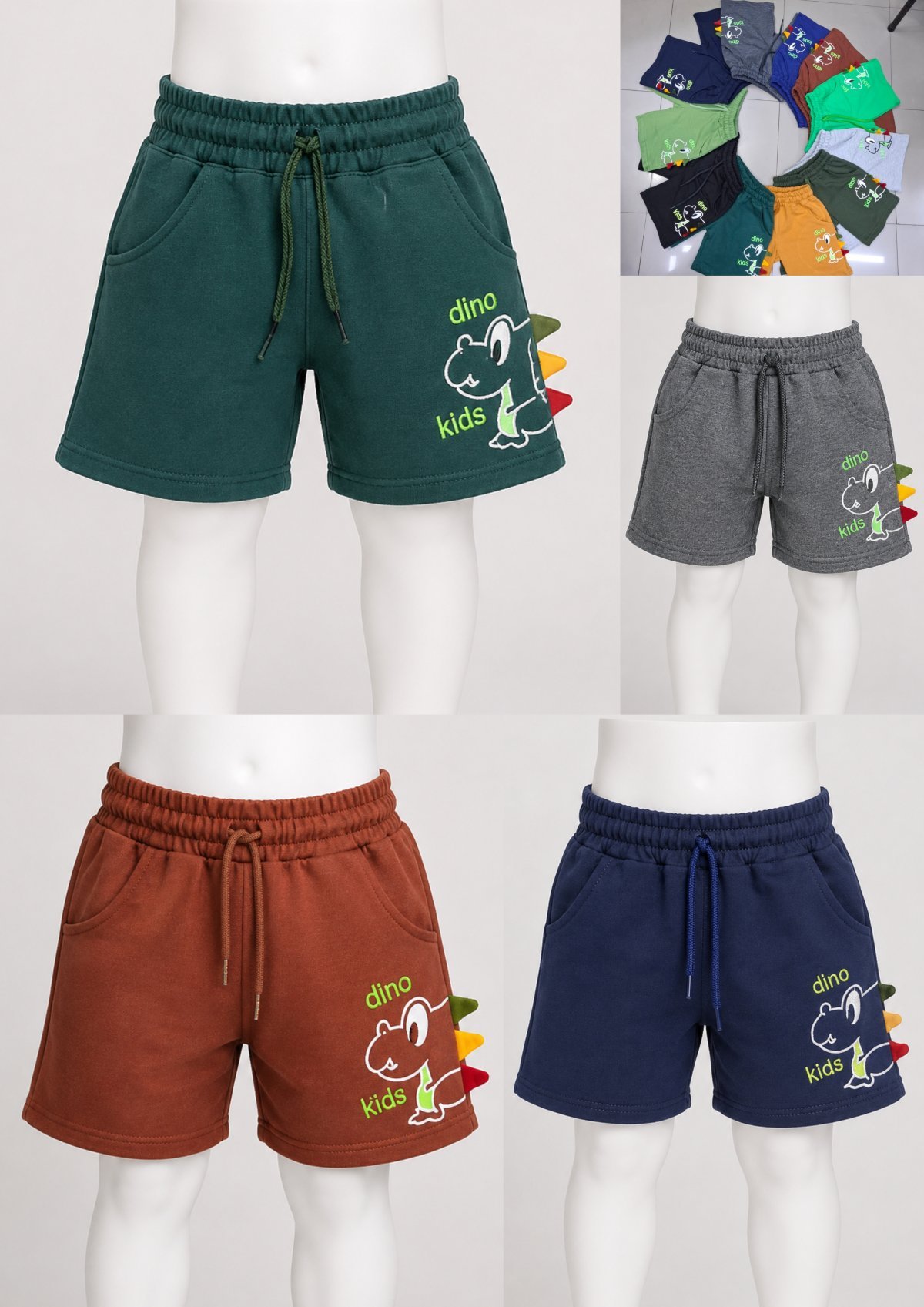 Short dino 3 colitas - Ventas por Mayor SAC