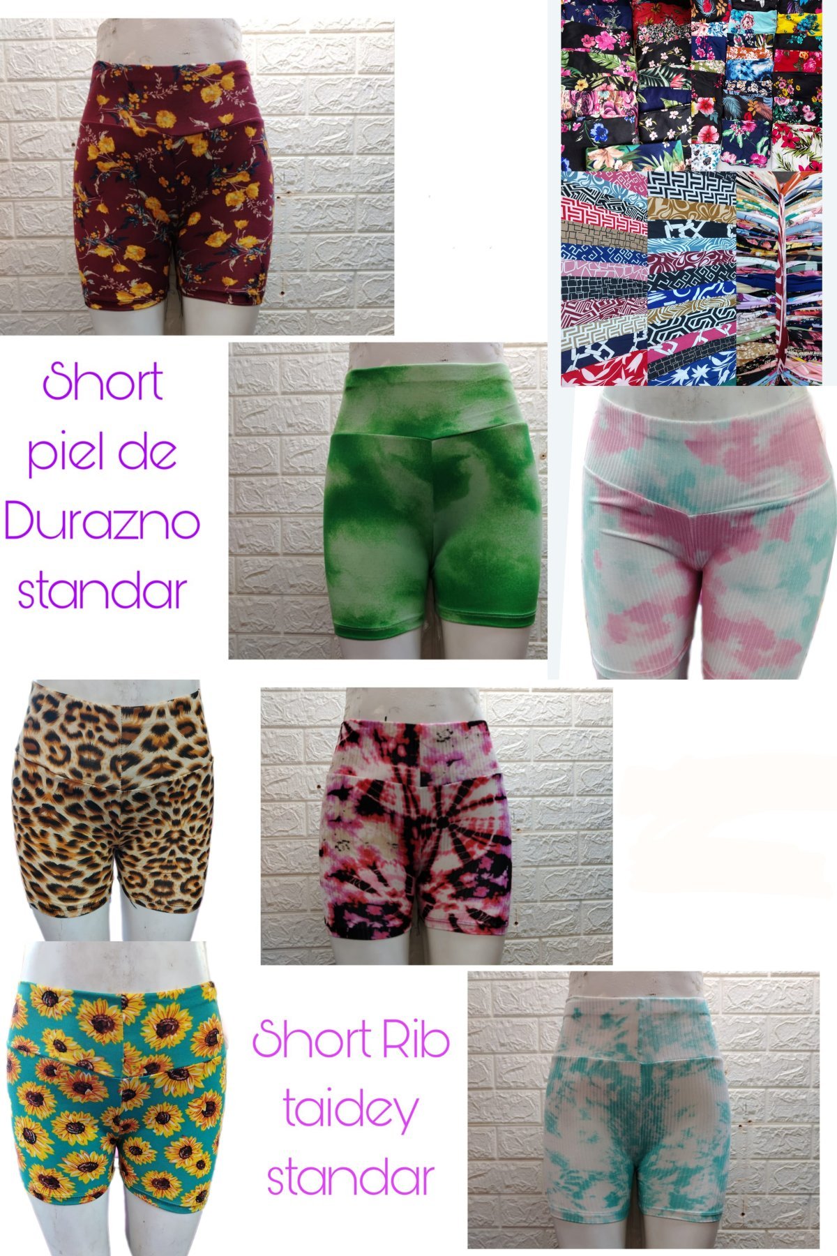 Short estmpado Piel - imagen 3