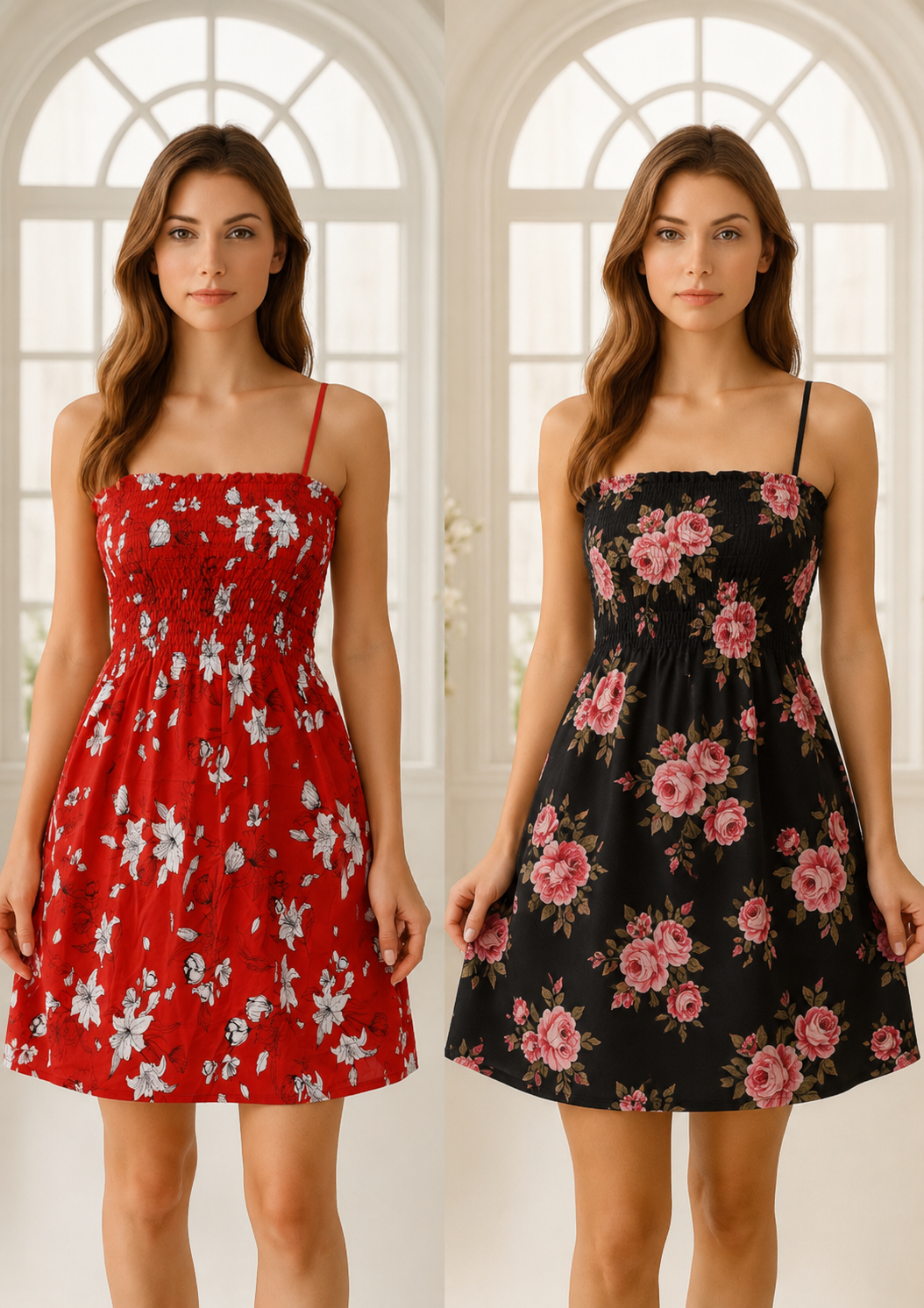 Vestido Chalis Corto - Venta por Mayor VPM