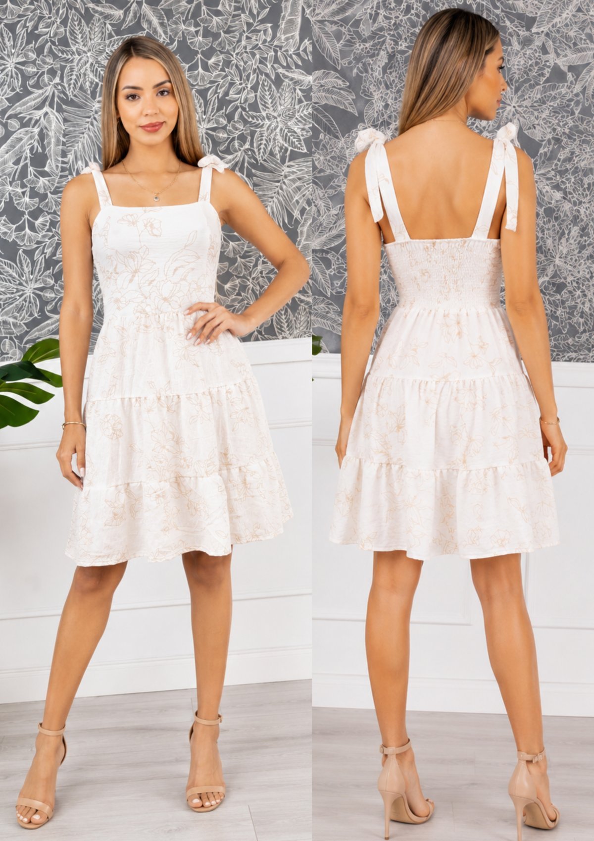 Vestido Labrado - Venta por Mayor VPM