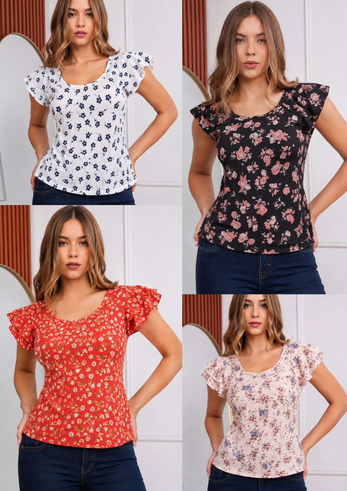 Blusa Kimi (M) - Venta por Mayor VPM