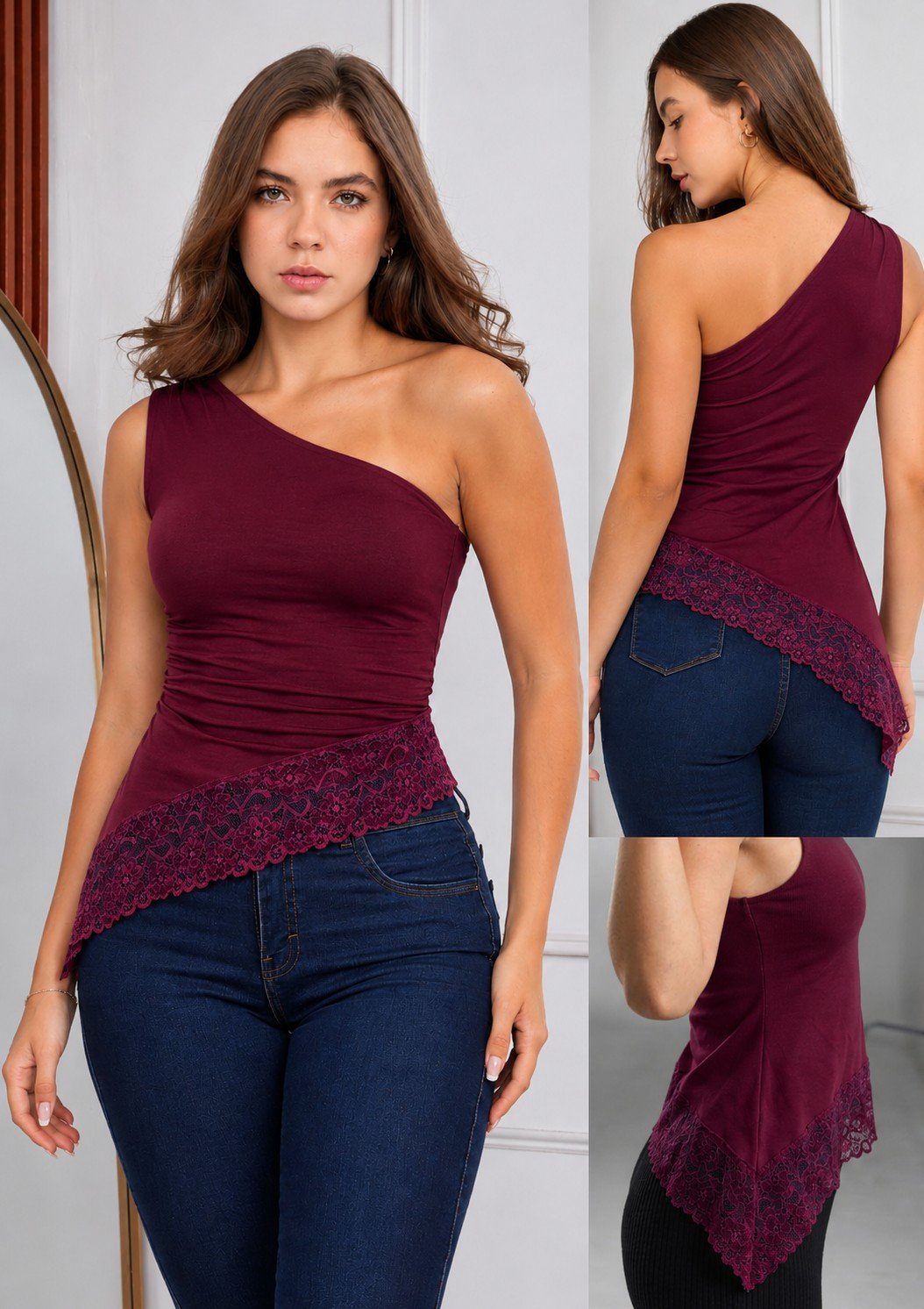 Polo doble Forro Blomda Ancha - Ventas por Mayor SAC