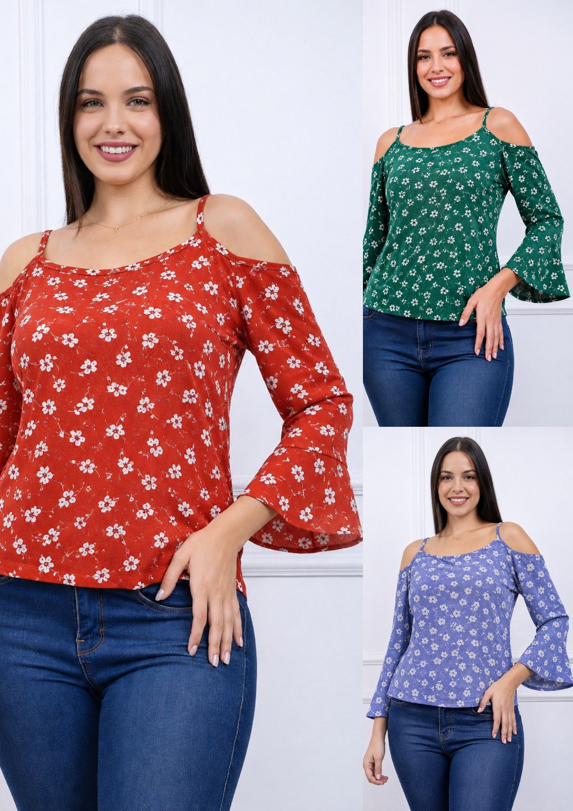 Blusa Crepé Tirita - Ventas por Mayor SAC