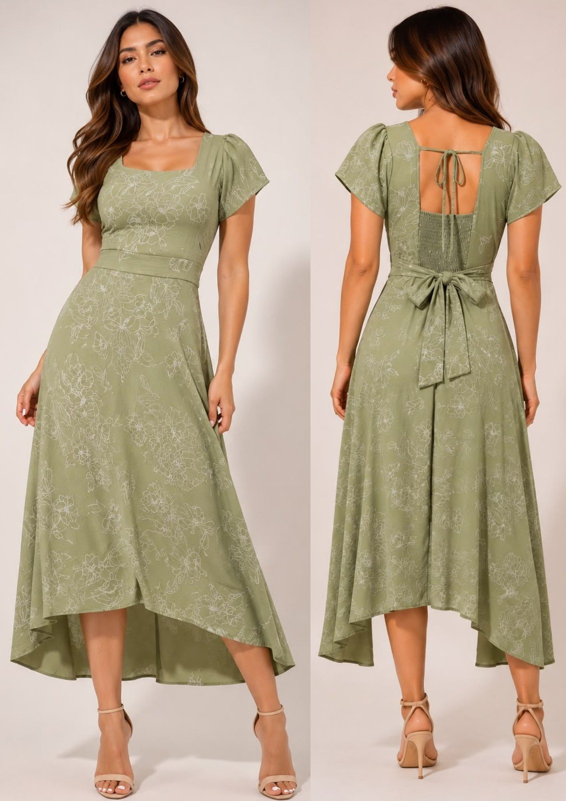 Vestido Viena Labrado - Ventas por Mayor SAC