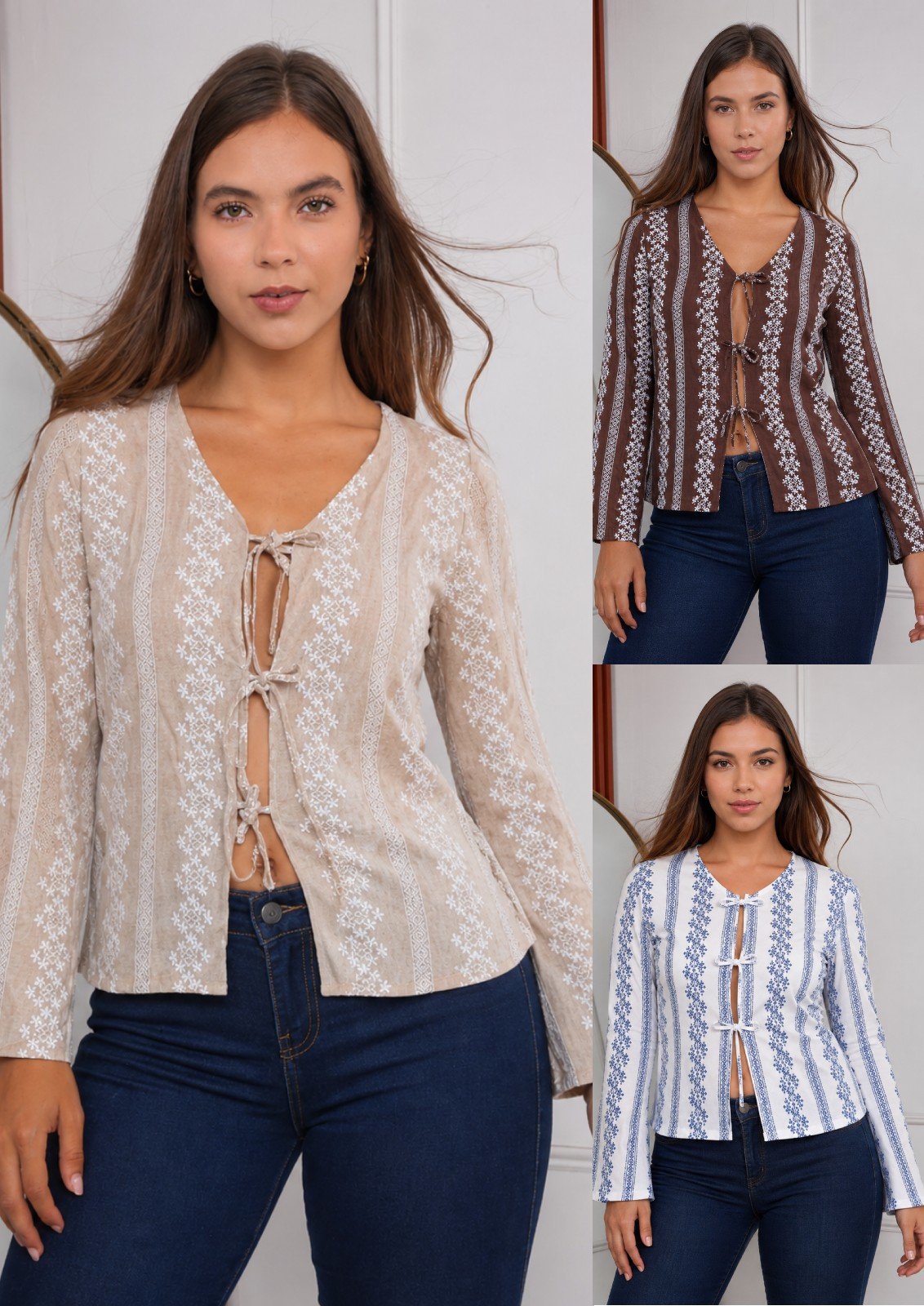 Blusa Viena Labrado - Ventas por Mayor SAC