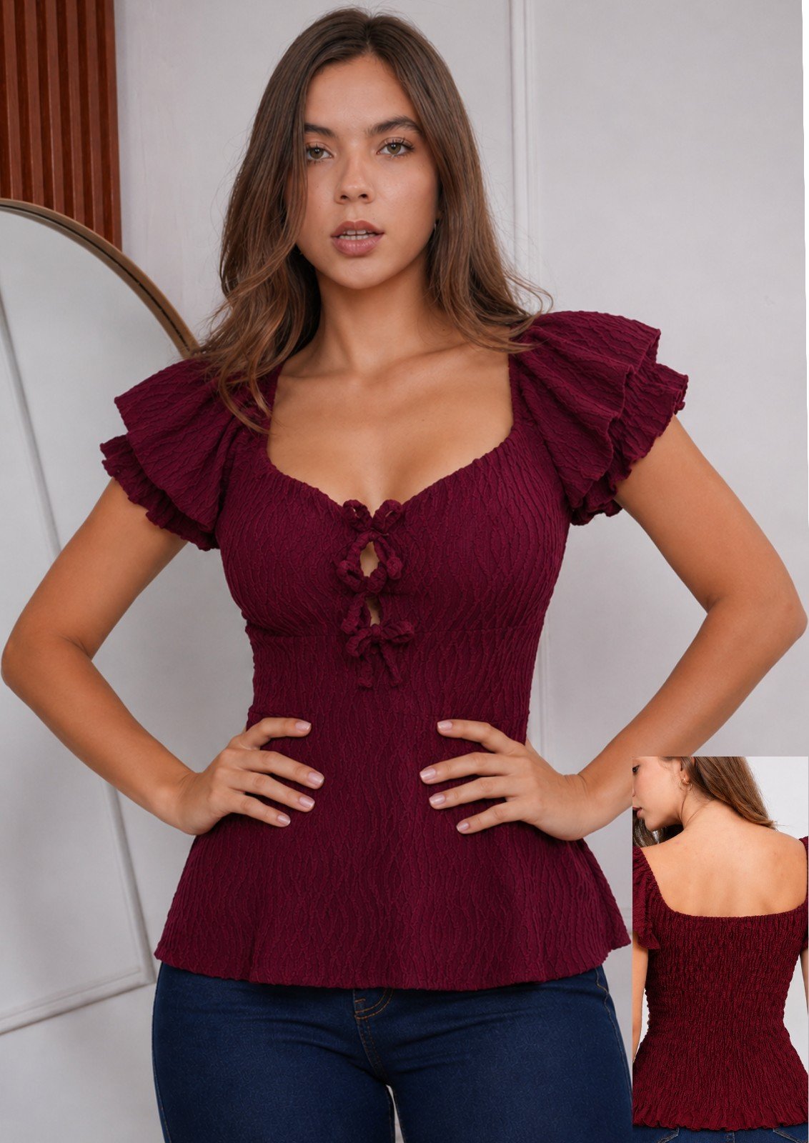 Blusa Brodery (Copa) - Ventas por Mayor SAC